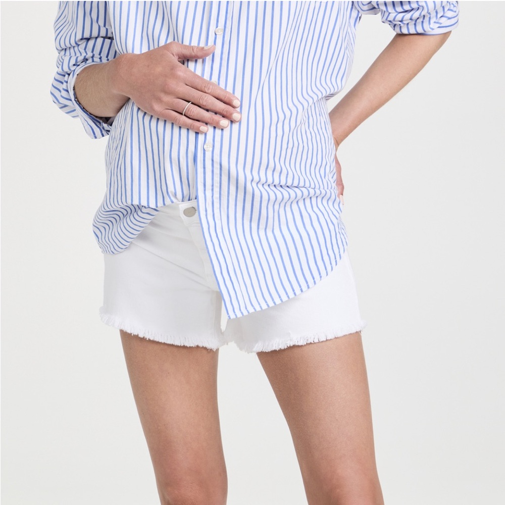 Joe’s Jeans, The Ozzie Fray Hem Maternity Shorts